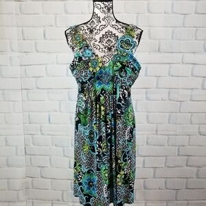 Muse women's sz 10 stretch knit sleeveless dress